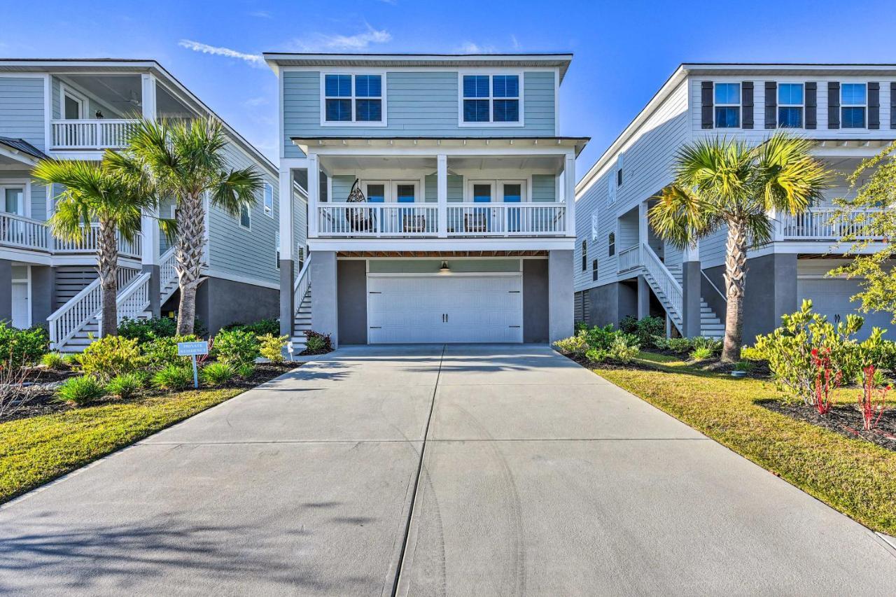 Breezy Hilton Head Getaway 3 Decks And Water Views! Villa Hilton Head Island Eksteriør billede