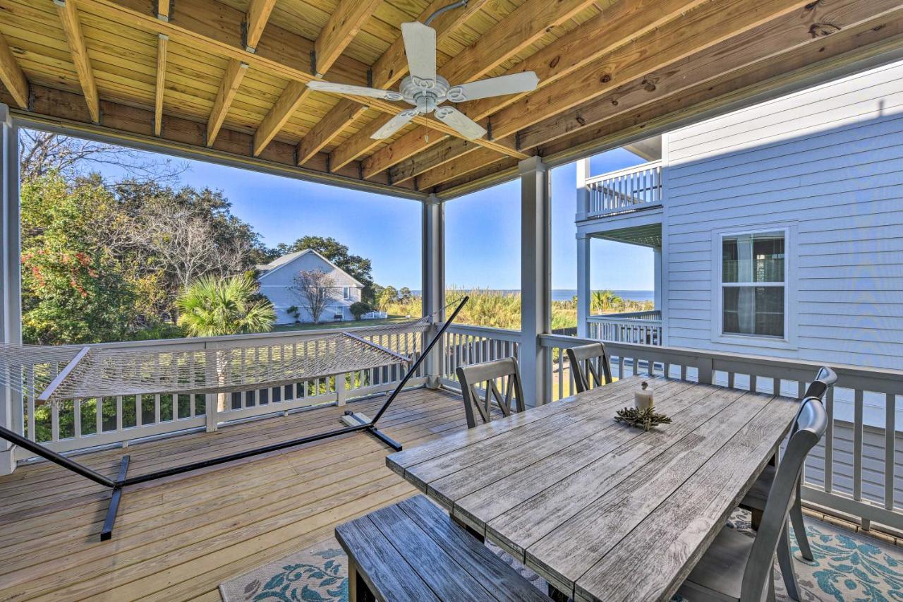 Breezy Hilton Head Getaway 3 Decks And Water Views! Villa Hilton Head Island Eksteriør billede