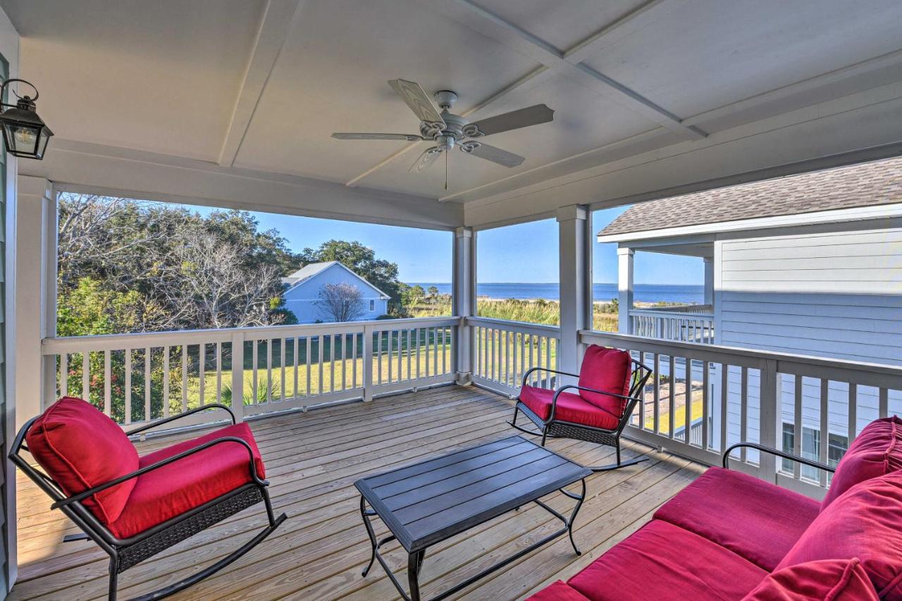 Breezy Hilton Head Getaway 3 Decks And Water Views! Villa Hilton Head Island Eksteriør billede